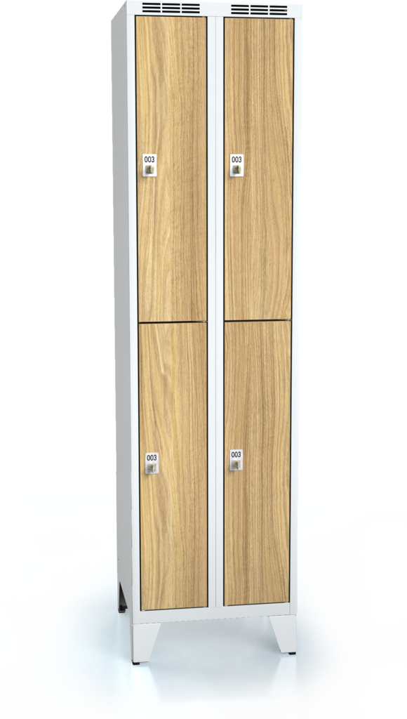 Divided cloakroom locker ALDERA with feet 1920 x 500 x 500